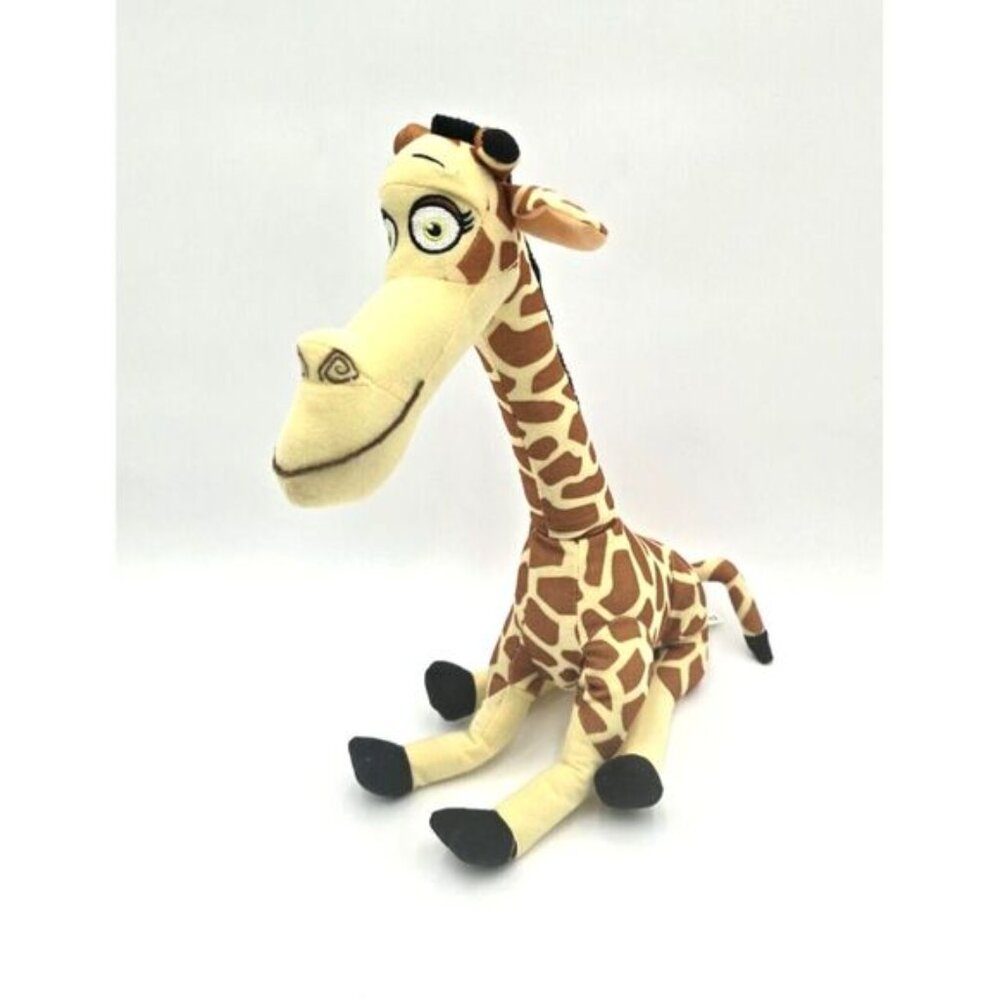 Madagascar 3 14"‎ Melman Giraffe Plush Stuffed Toy Animal DreamWorks 2013
